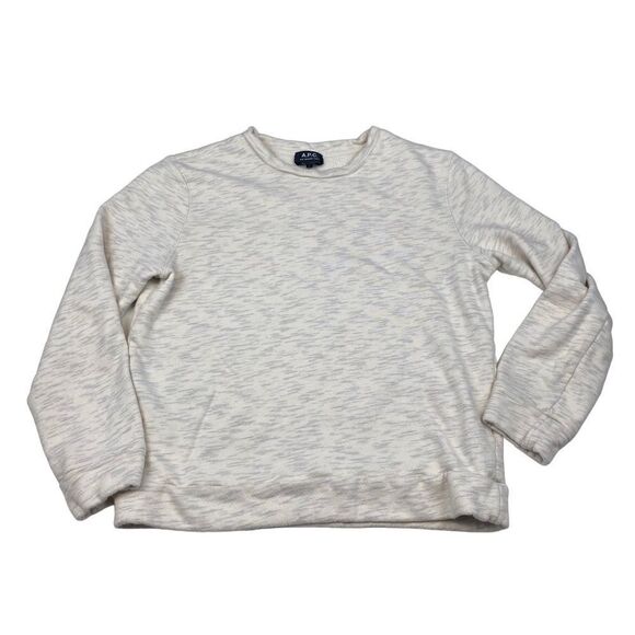 A.P.C Crewneck Sweatshirt Crewneck Cotton Large - Picture 1 of 4